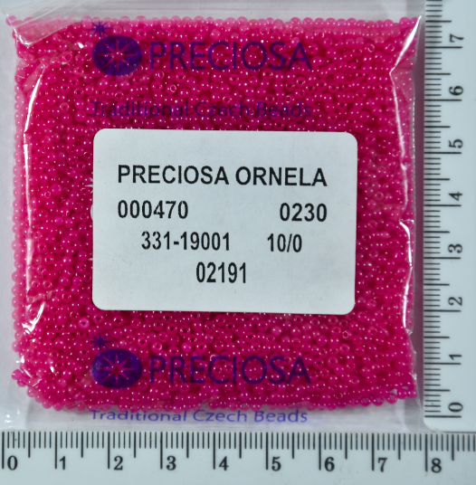 

Бисер PRECIOSA №10/0 №02191 мат-блест пакет 50 грамм уп=1пакет