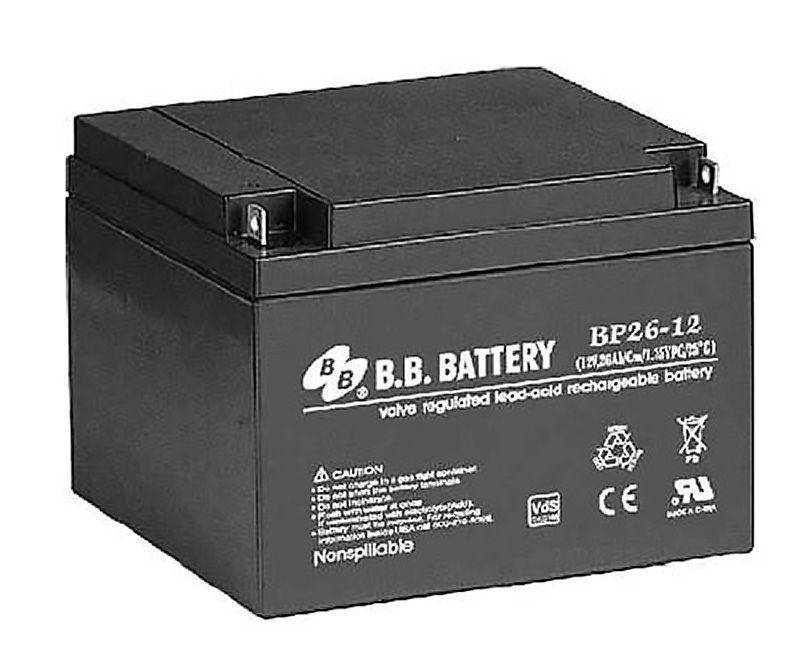 

Аккумуляторная батарея BB Battery 12V 26Ah (BP26-12/I1)