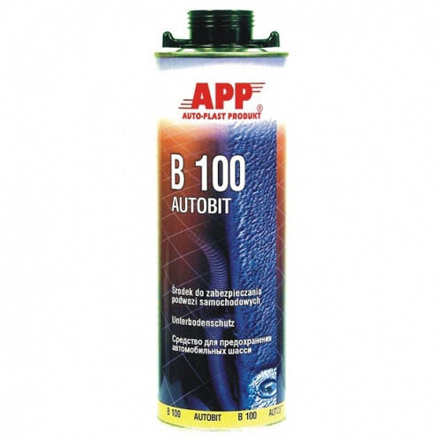 

Средство для защиты автомобильных шасси APP B100-Autobit, 1л (арт.050601), Черный