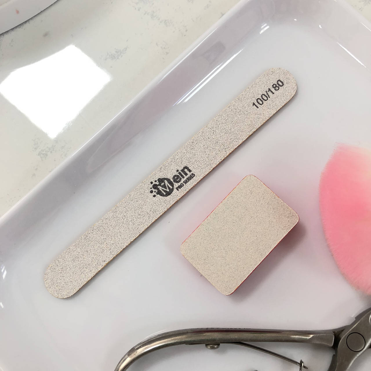 

Набор Пилка+бафф для ногтей Mado одноразовые 100/180 грит