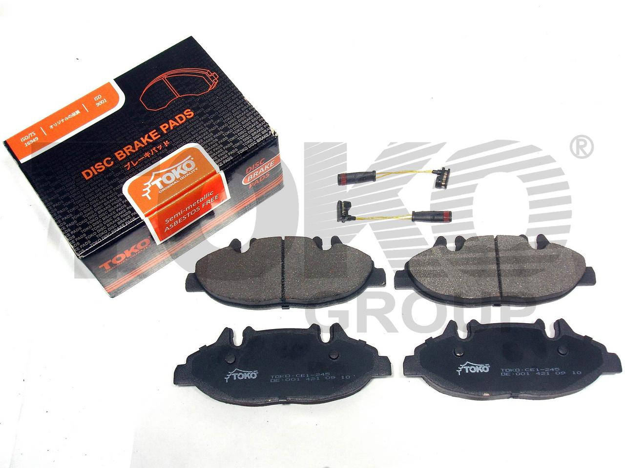 

Передние тормозные колодки MERCEDES VITO W639 | Колодки тормозные Мерседес Вито 639