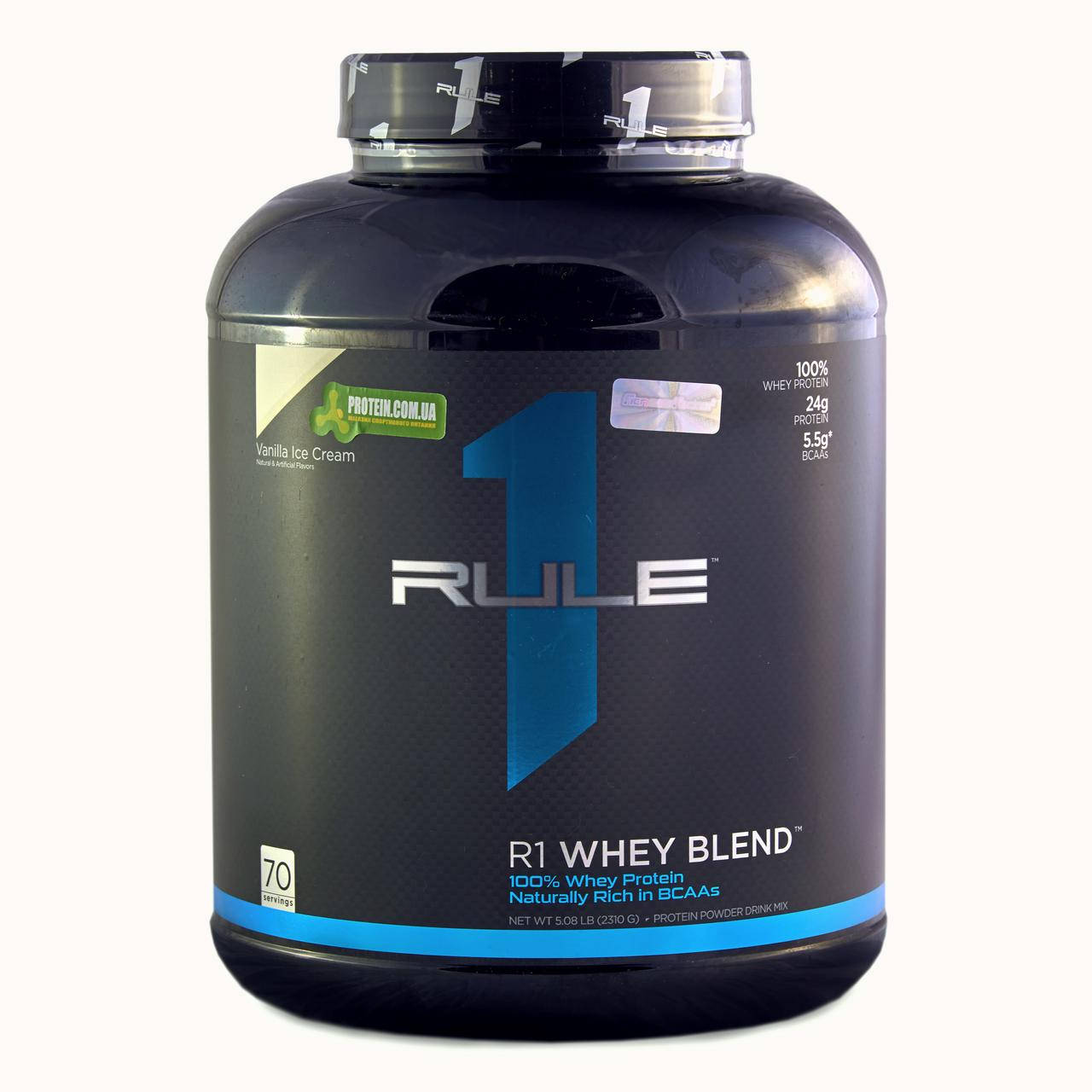 

Протеин Rule1 Whey Blend 2,38 кг ваниль