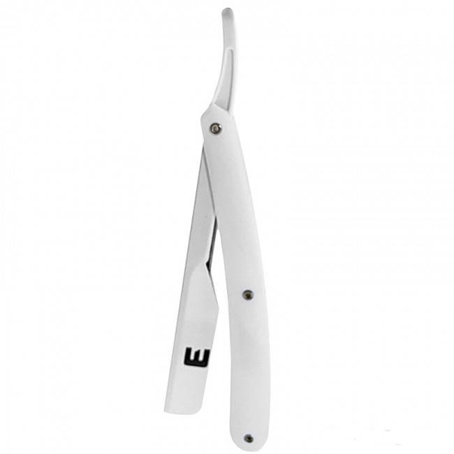 

Опасная Бритва Со Сменными Лезвиями Elegance Shavette Razor Белая