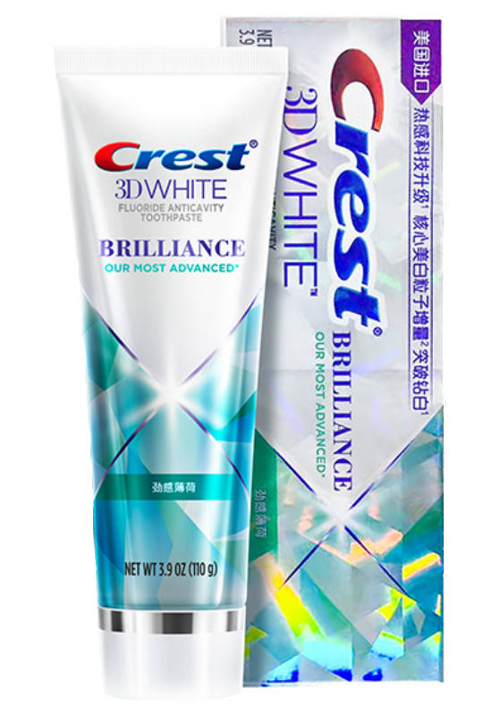 

Отбеливающая зубная паста Crest Brilliance Fresh Breath 110г