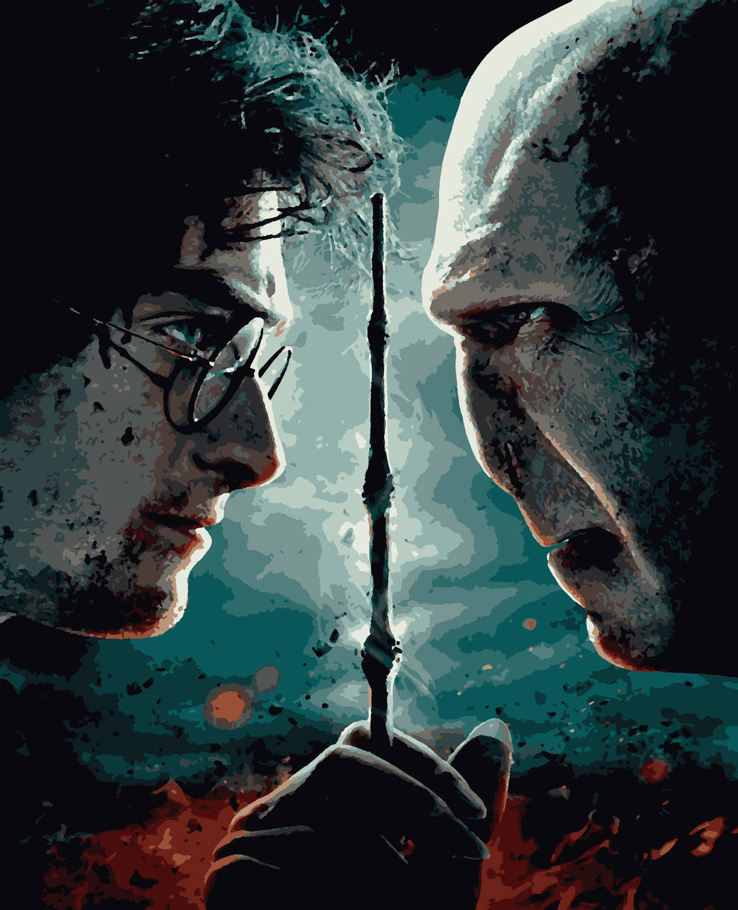 

Картина по номерам Гарри Поттер. Противостояние Artissimo 40*50 PN9000