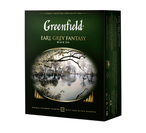 

Чай черный EARL GREY FANTASY 2гх100шт. "Greenfield" , пакет
