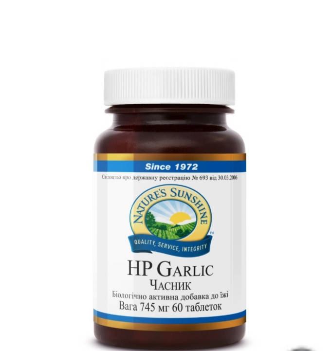 

HP Garlic Чеснок Потивірусний , протипаразитарний препарат