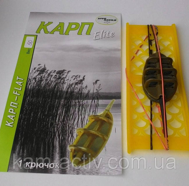 

Снасть Проф Монтаж Карп-Флет (веса в ассортименте) 60