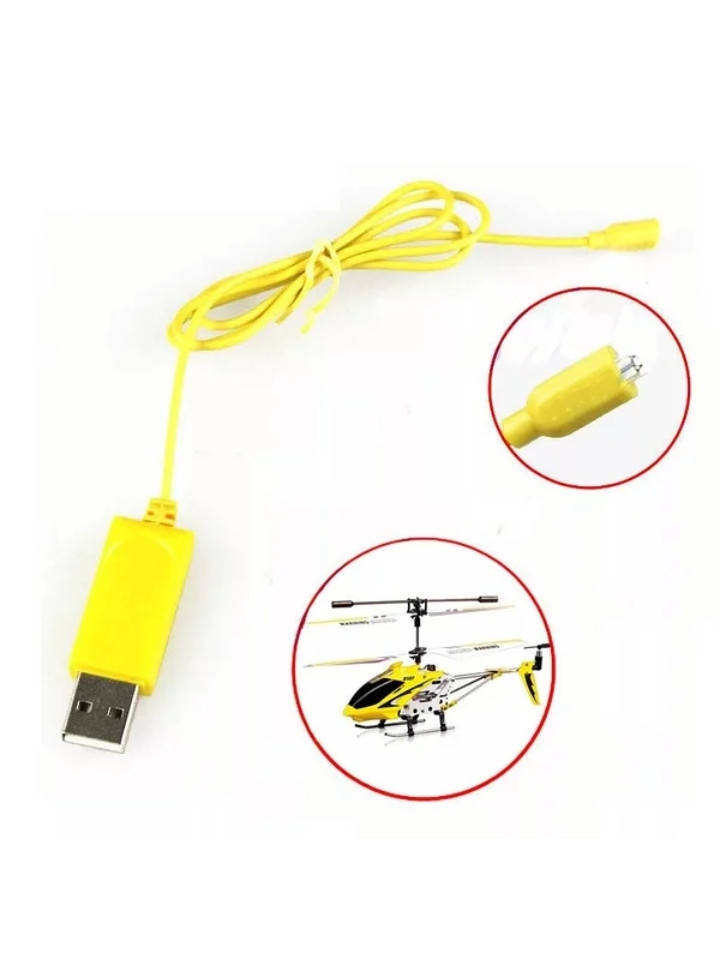 

Кабель USB для зарядки вертолета Syma S105 S107 Желтый