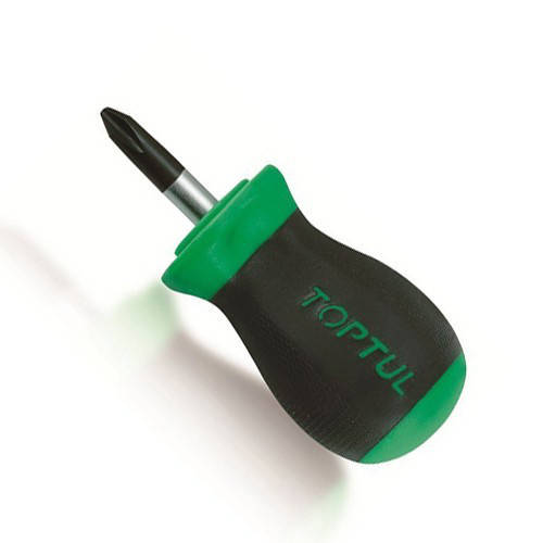 

Короткая отвертка крестовая TOPTUL PH2x25 FBBB0203