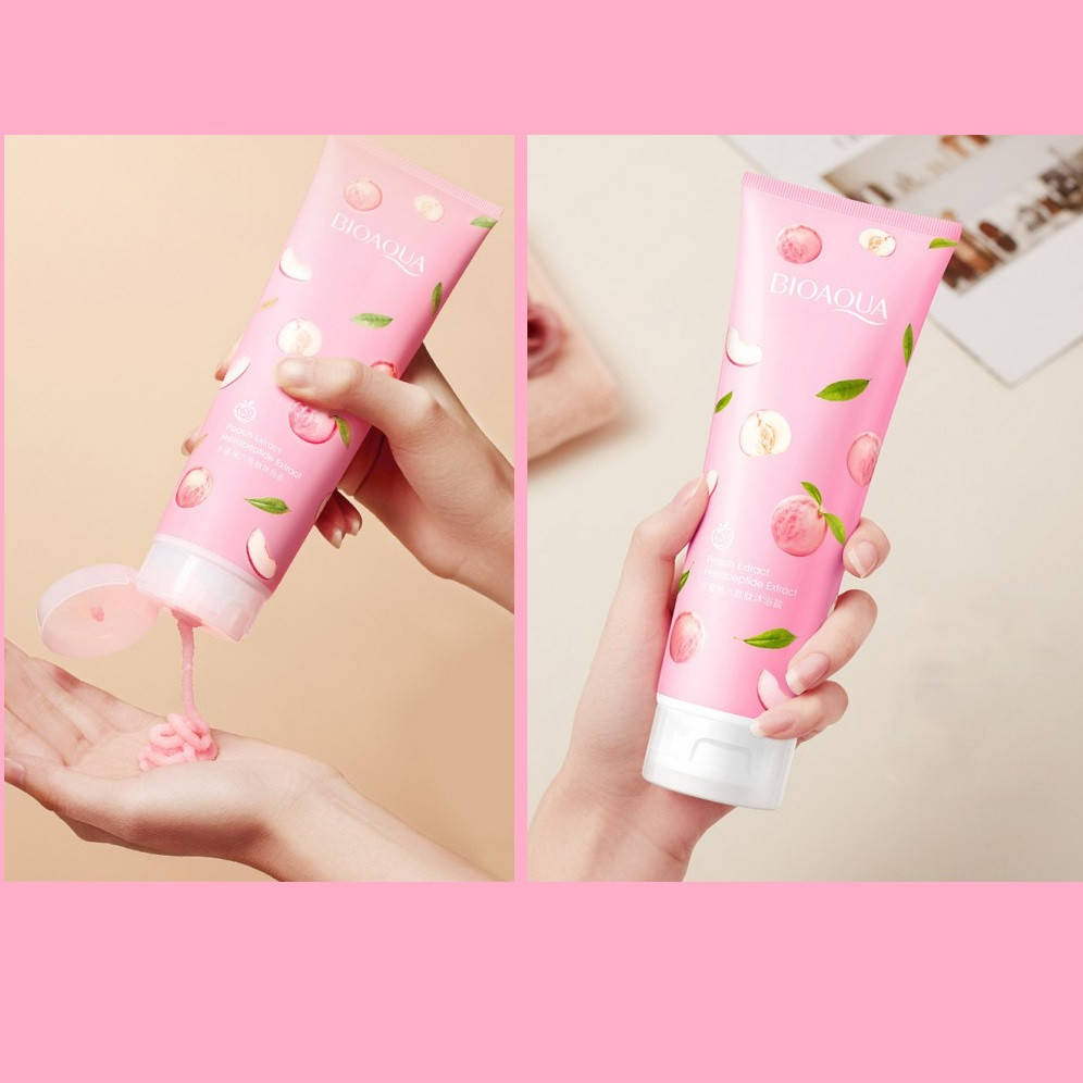 

Скраб для тела с экстрактом персика Bioaqua 250 мл