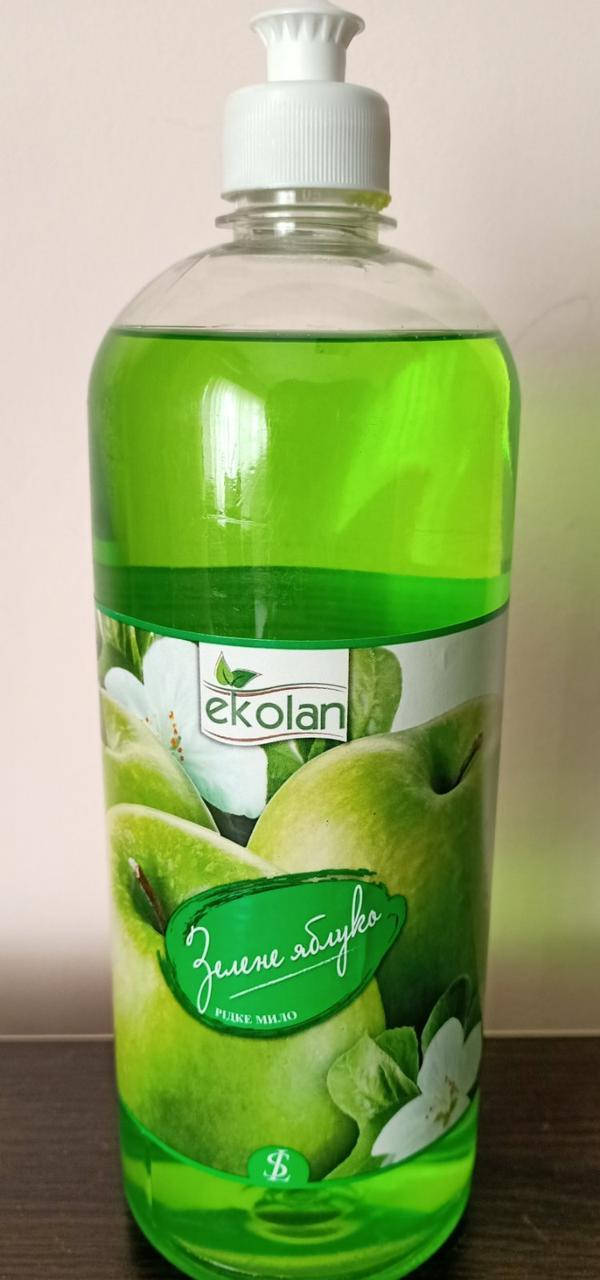 

Жидкое мыло Ekolan, Зеленое яблоко, 1 л - пуш-пул