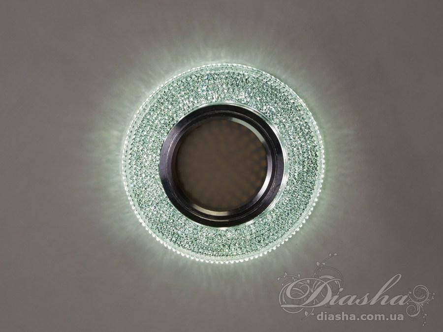 

Хрустальный точечный светильник со встроенной LED подсветкой 7011R