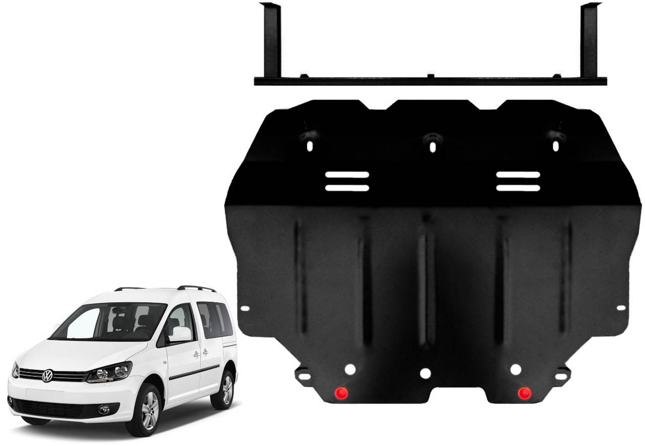 

Защита двигателя Volkswagen Caddy III 2004-2021