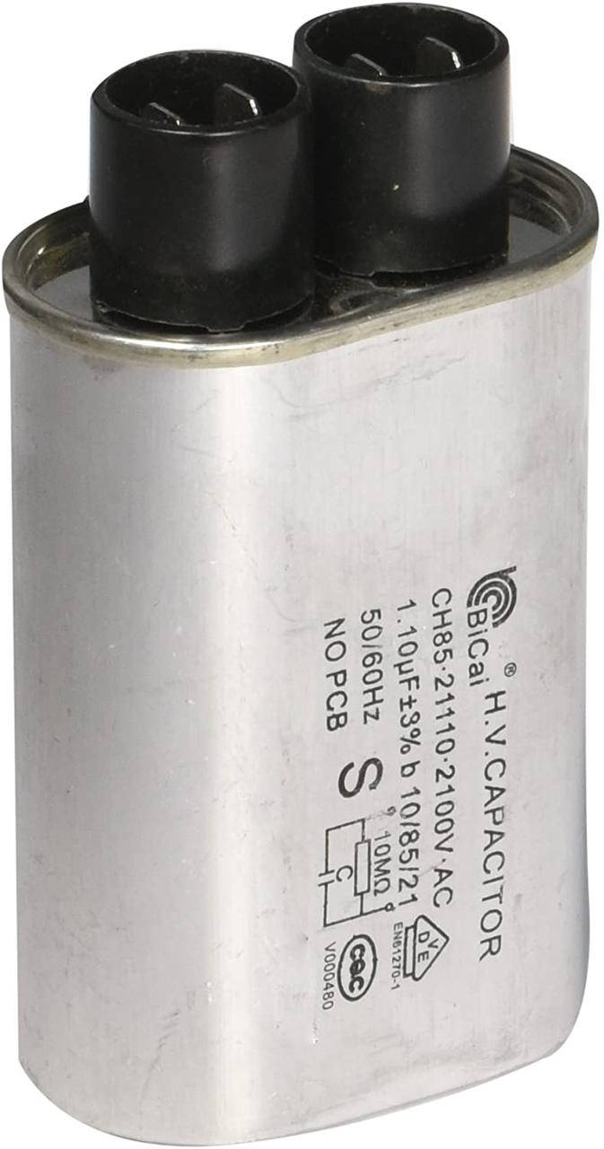 

Конденсатор H.V. 1.10uF CH85-21110 2100V для СВЧ печи LG, Samsung, Zanussi 0CZZW1H004S