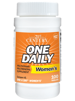 

Вітамінно-мінеральний комплекс для жінок 21st Century One Daily Women's 100 Tabs