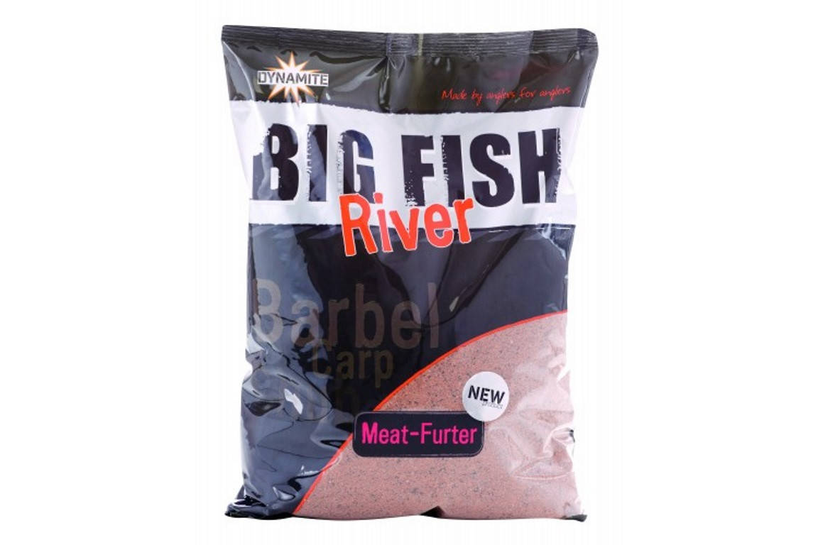 

Прикормка Dynamite Baits Big Fish River Groundbait Meat-Furter 1.8кг