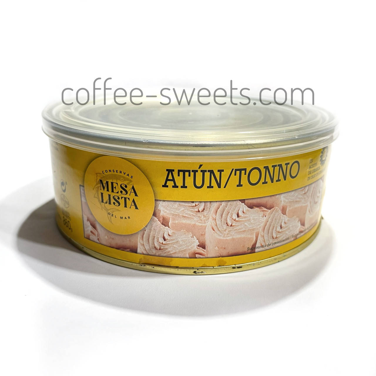 

Тунец Mesa Lista Atun en aceite de Olio 860 гр
