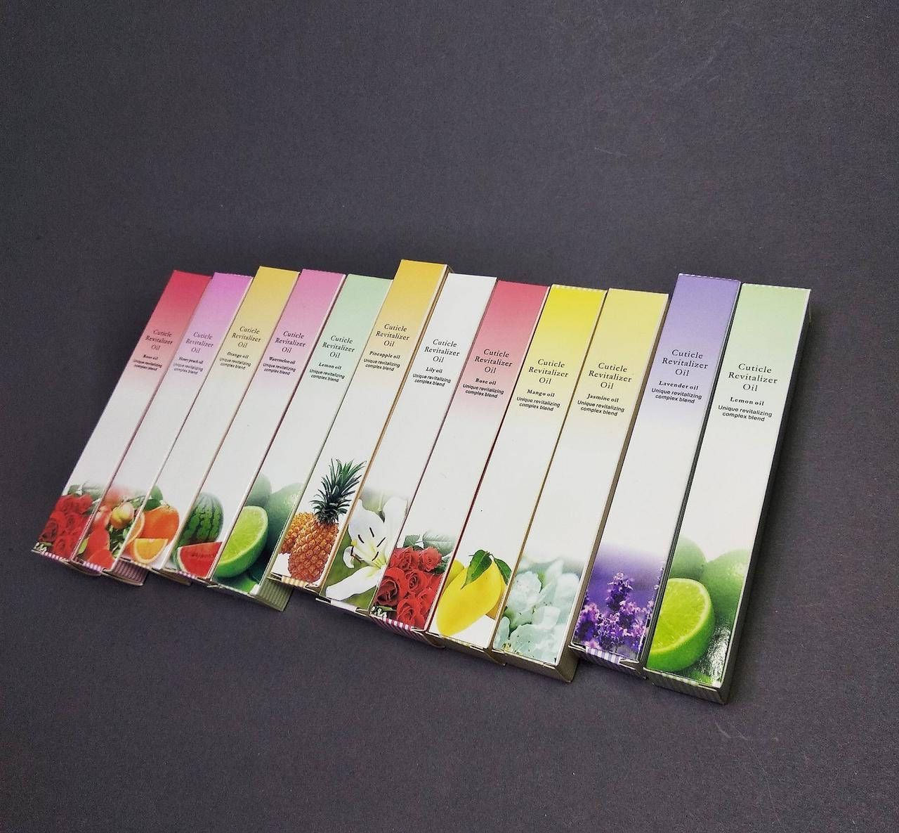 

Масло для кутикулы в карандаше 12шт набор из разных ароматов