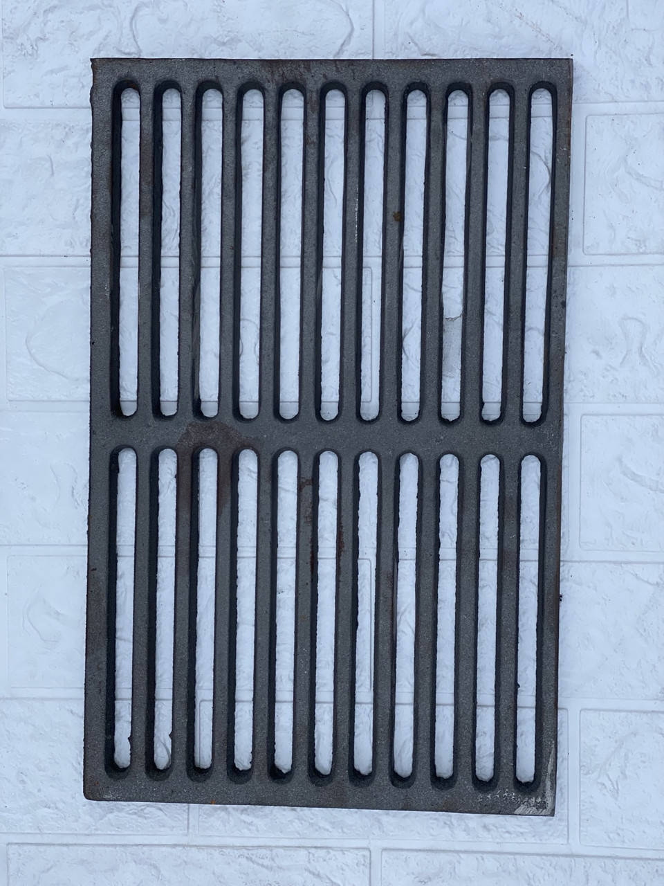 

Чугунная решетка гриль для барбекю и мангала 385х245 мм 4кг