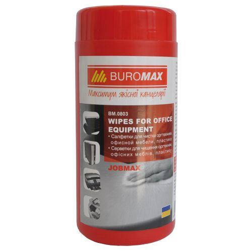 

Салфетки для очистки оргтехники пластика офисной мебели Buromax (BM.0803)