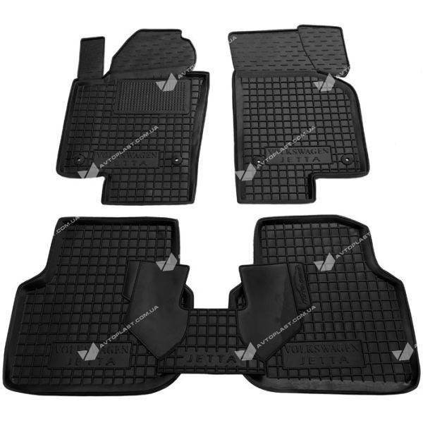 

Коврики в салон Volkswagen Jetta 6 (2011-2018) (Avto-Gumm), Черный