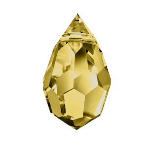 

Хрустальные подвески 681 Preciosa (Чехия) 12х20 мм Gold Beryl