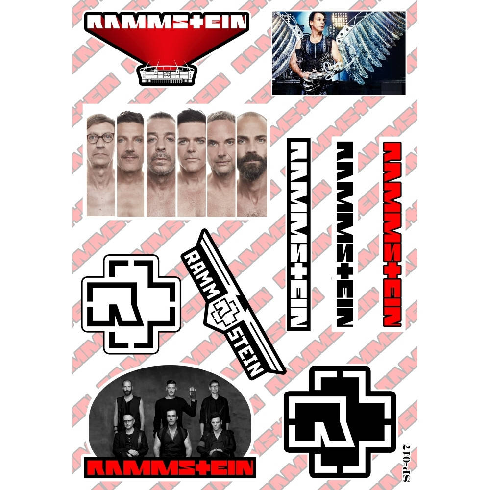 

Стикерпак Rammstein (band) SP-017