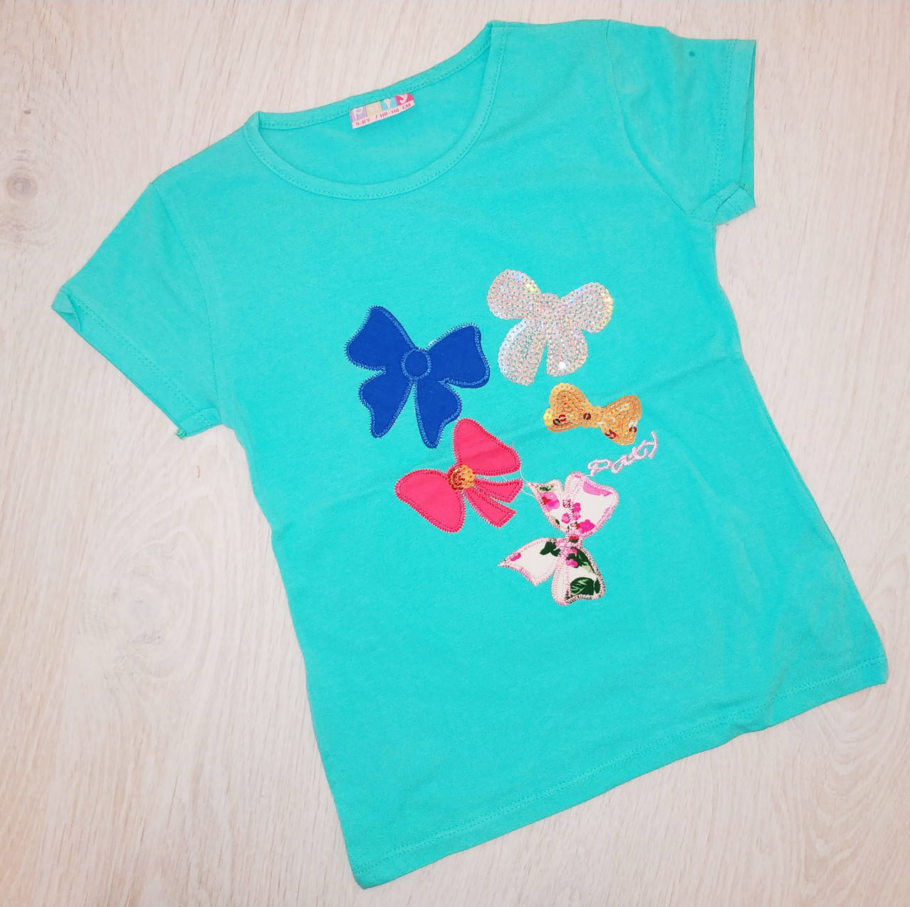 

Футболка для девочки, PATY, арт. 3783, рр 86-128 см 110-116, Желтый