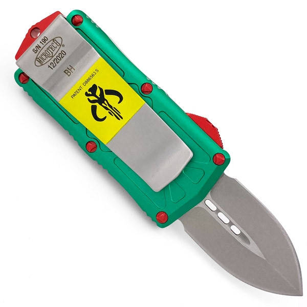 

Нож Microtech Exocet Bounty Hunter Dagger, Зелёный