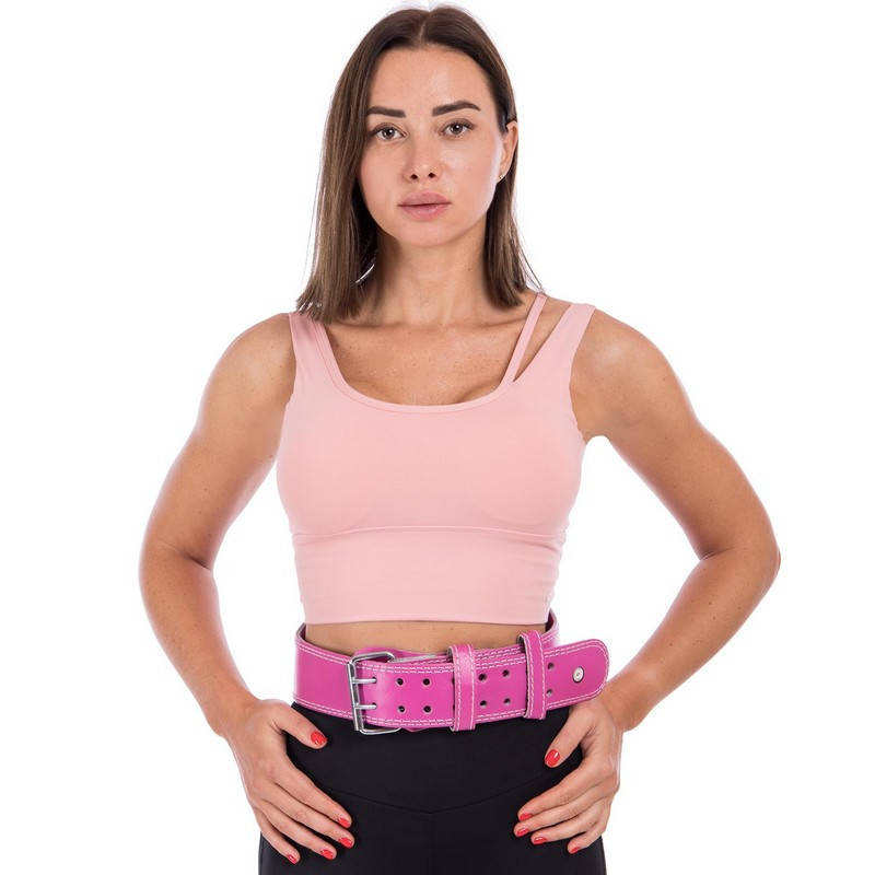 

Пояс атлетический кожаный FAIRTEX 165086 ширина-15см размер-S розовый