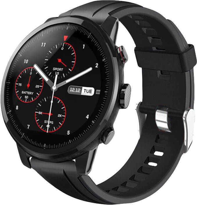 

Ремешок Coholl для часов Amazfit Stratos (22мм) Black (Амазфит Стратос 2С)