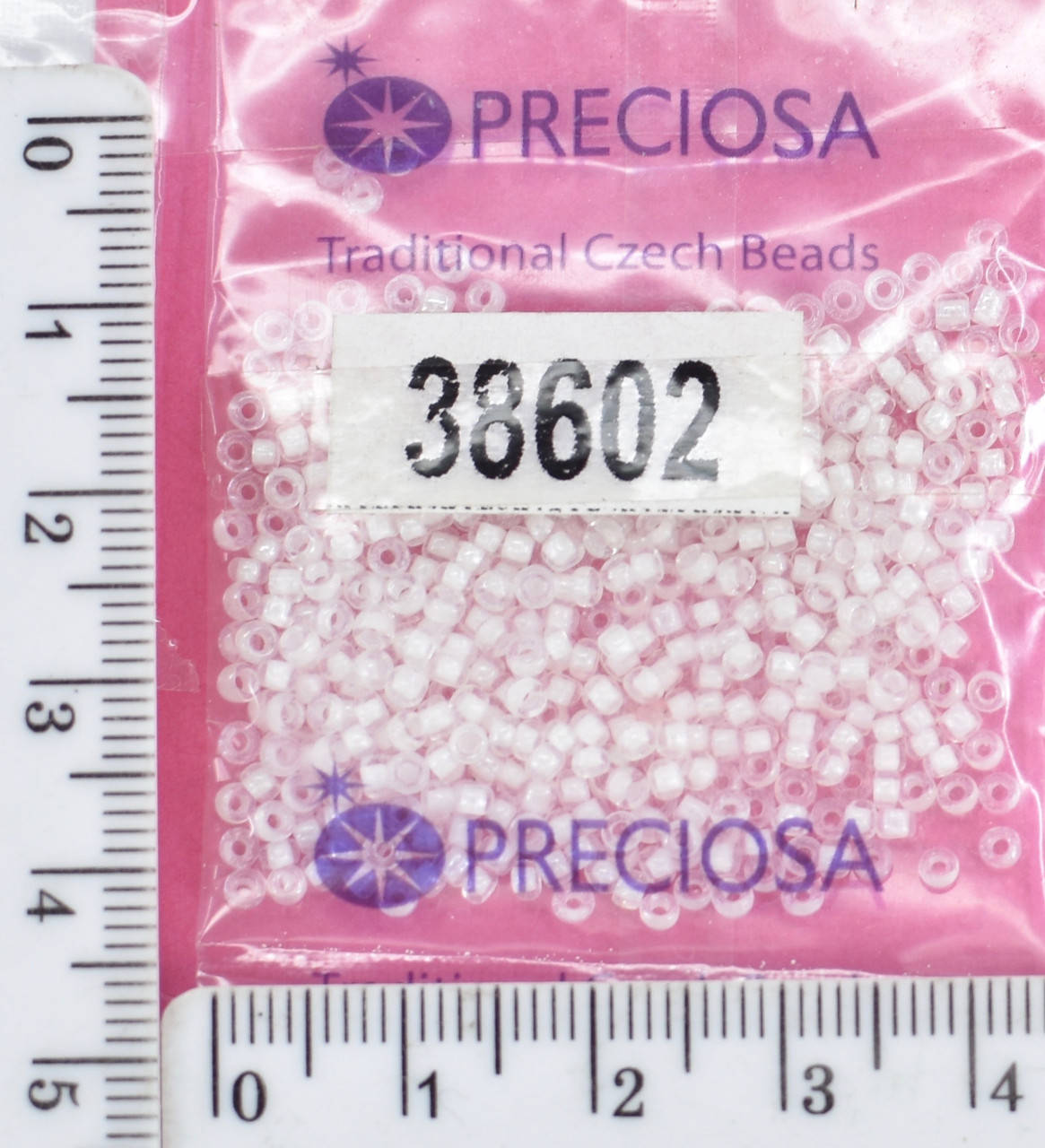 

Бисер PRECIOSA №10/0 №38602 шт=5гр уп=5шт