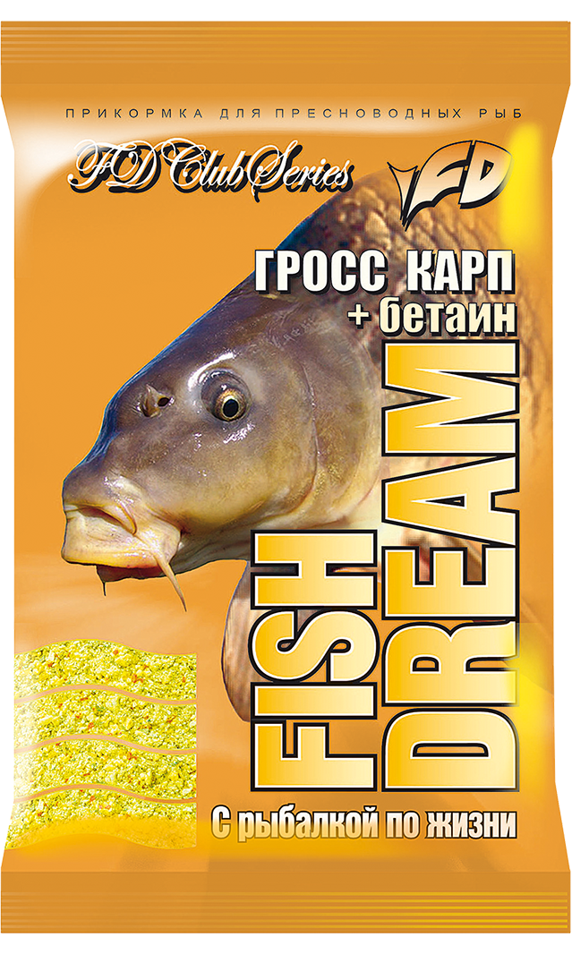 

Прикормка Fish Dream CS Гросс Карп 0.8кг