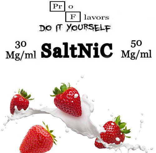 

Набор солевой Pro Flavors Salt Strawberry Milkshake 50 мл. 50 мг/мл