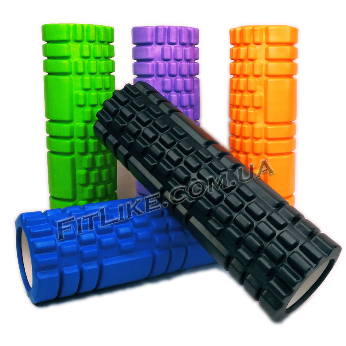 

Роллер (ролик, валик) 45 см массажный Grid Roller 3D для массажа спины, тела, мышц