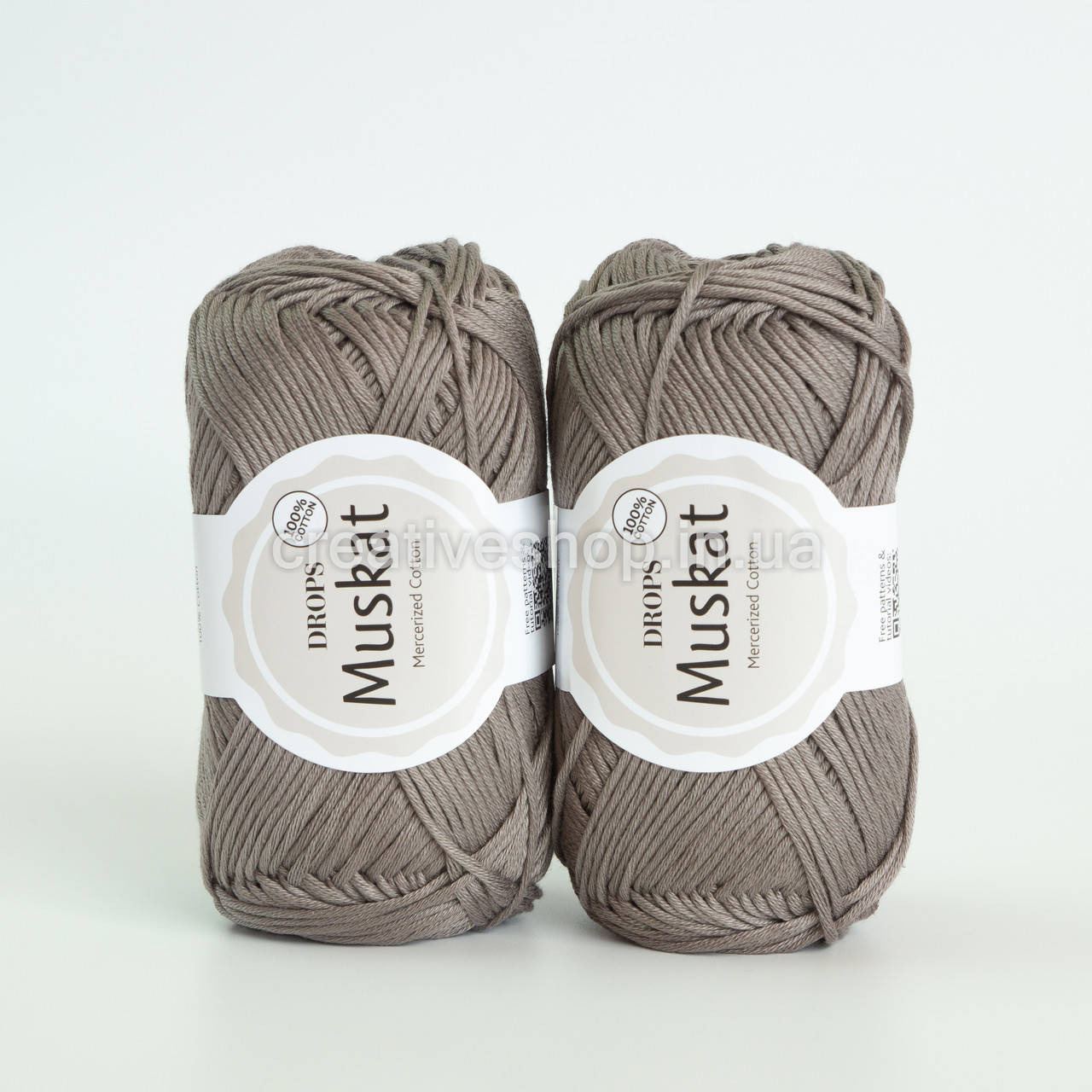 

Пряжа DROPS Muskat (цвет 24 taupe)