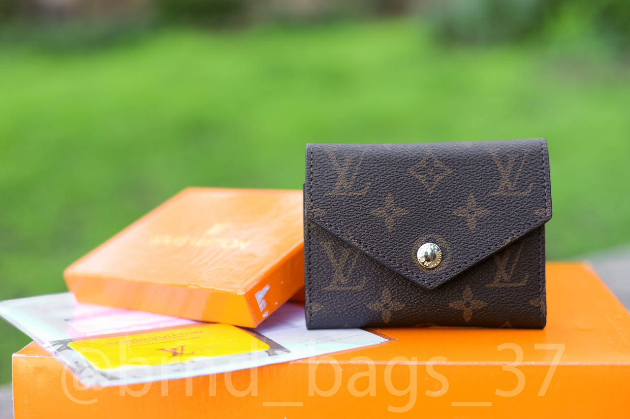 

Кошелек женский кожаный Louis Vuitton, Коричневый