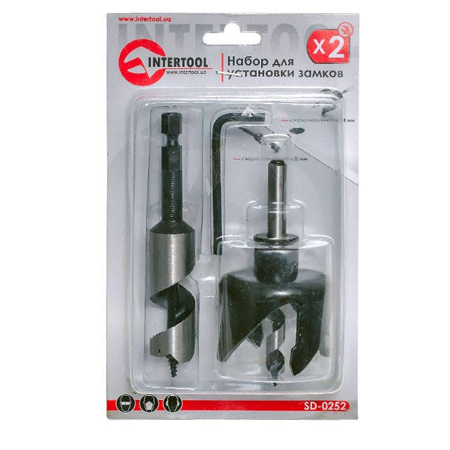 

Набор для установки замков 2 ед INTERTOOL SD-0252