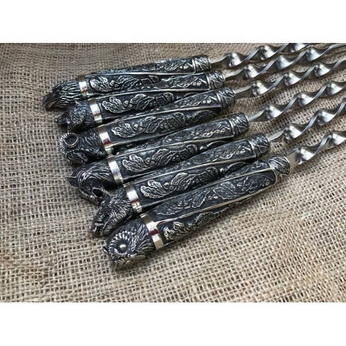 

Шампура Люкс Звери Мельхиор Nb Art 47330081