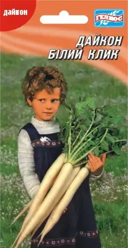 

Насіння редьки Дайкон Білий ікол 100 шт.