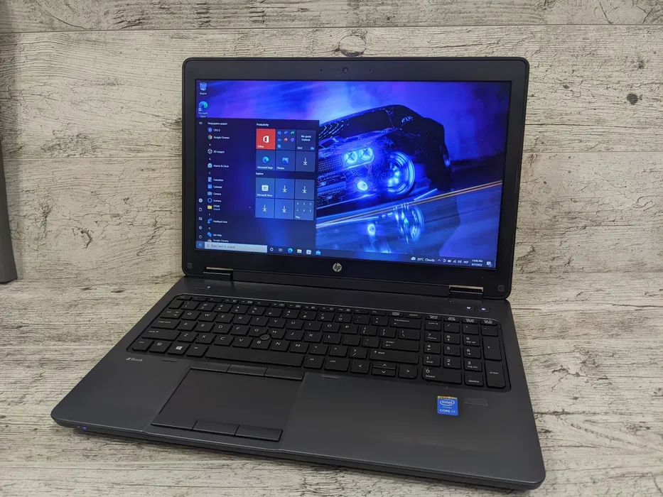 

Ноутбук Ігровий HP Zbook 15.6 IPS Full HD 16/256SSD Nvidia k2100m Core i7, Черный