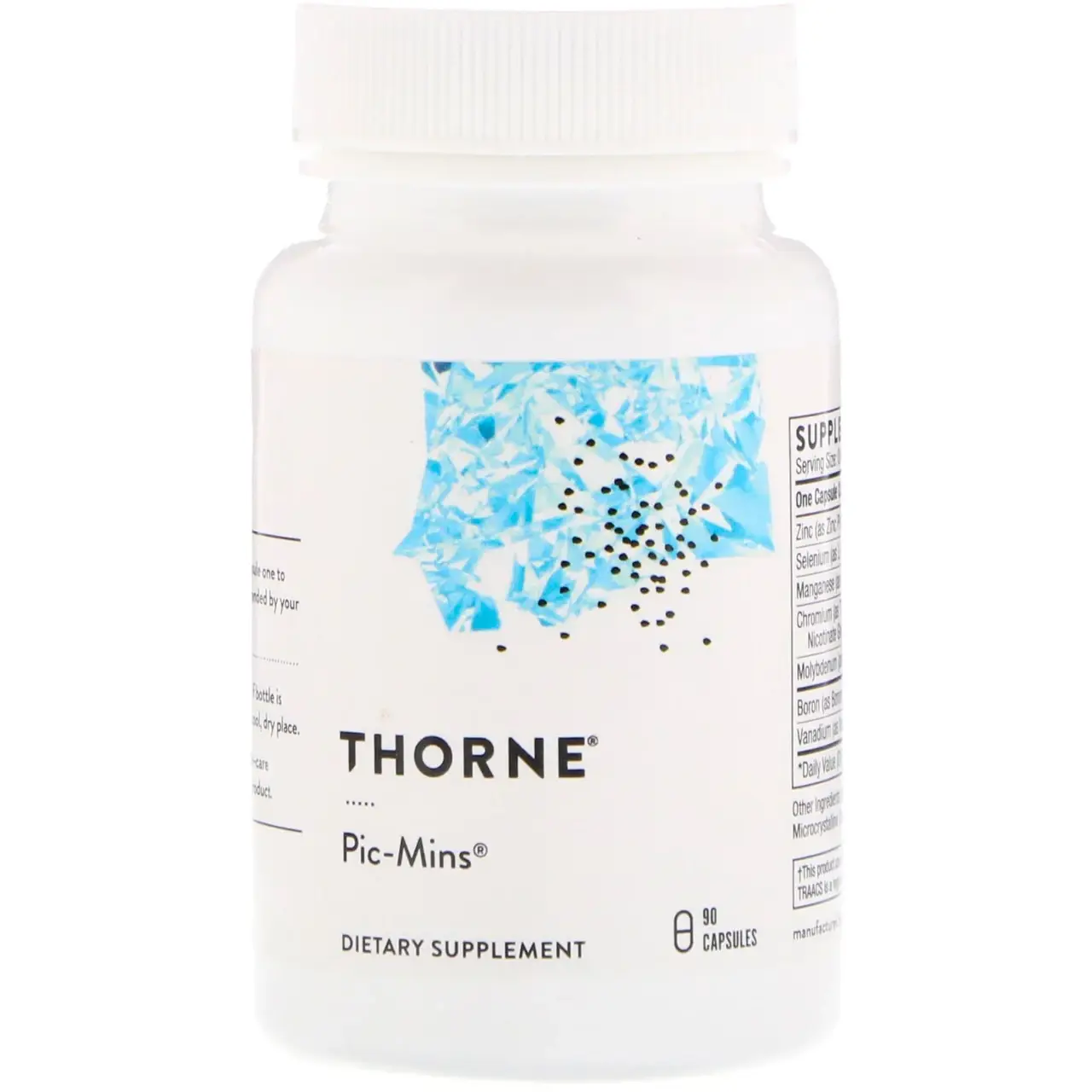 

Микроэлементы, Thorne Research, 90 капсул (THR-24302)