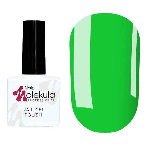 

Гель-лак Molekula Disco № D07 (зеленый, неоновый), 11 мл