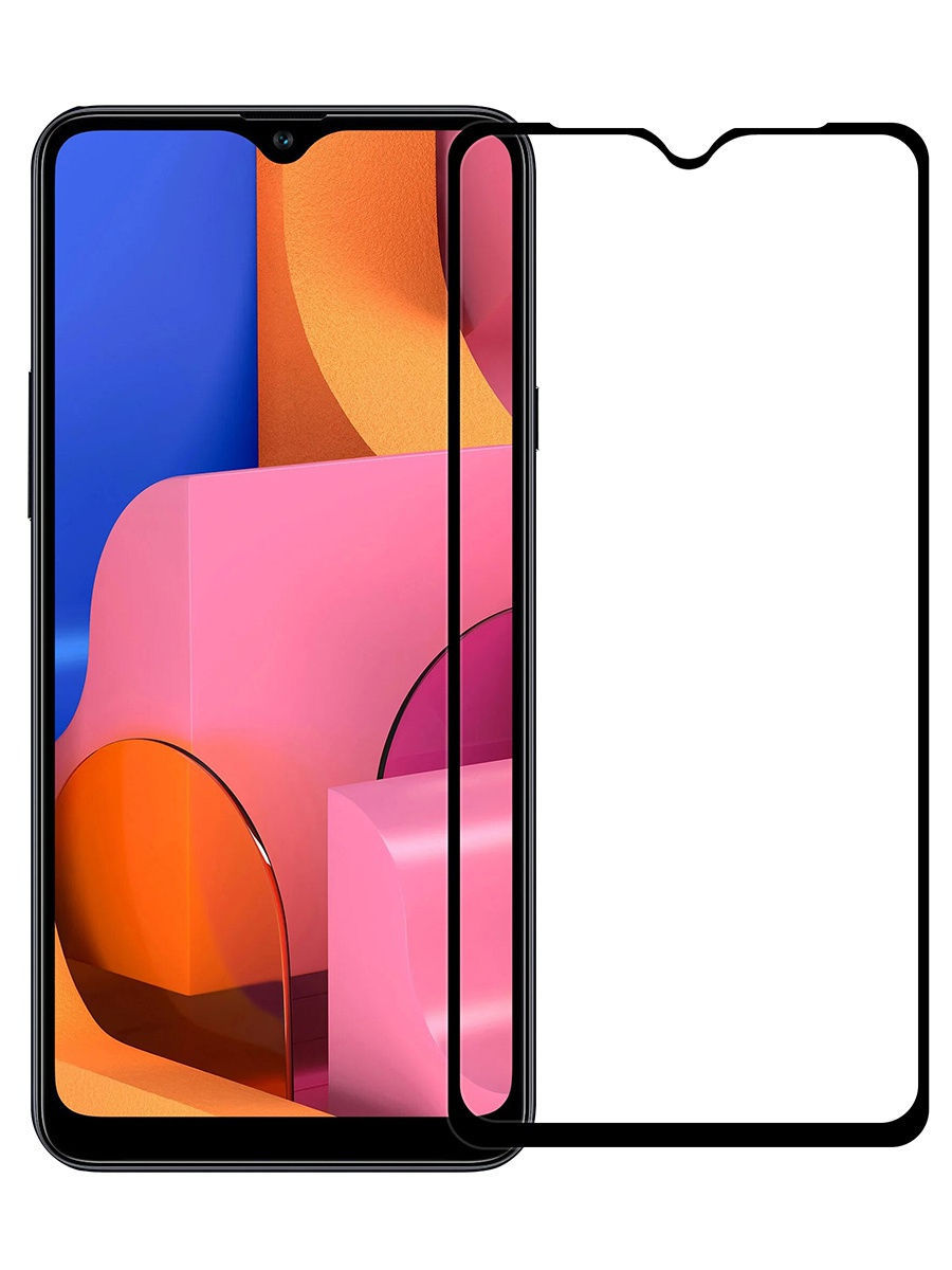 

Защитное стекло для телефона Samsung A20s / Стекло защитное для Самсунг А20s на весь экран