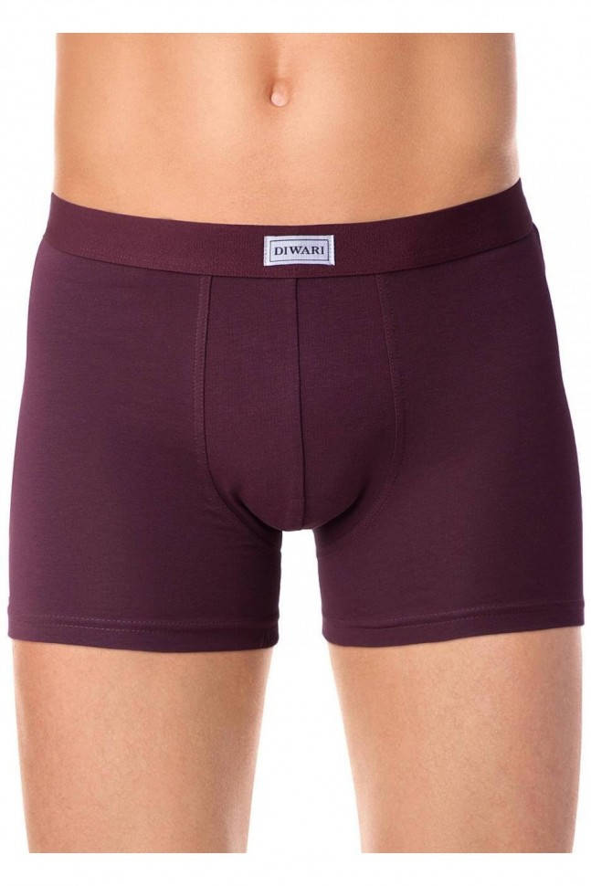 

Трусы мужские DiWaRi Basic Shorts MSH 700, XXL (110,114), bordo