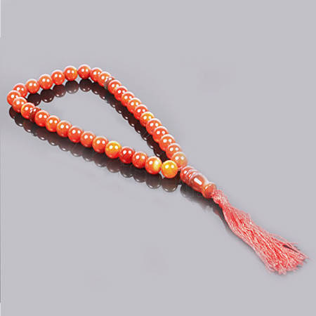 

Четки из сердолика, Оранжевый