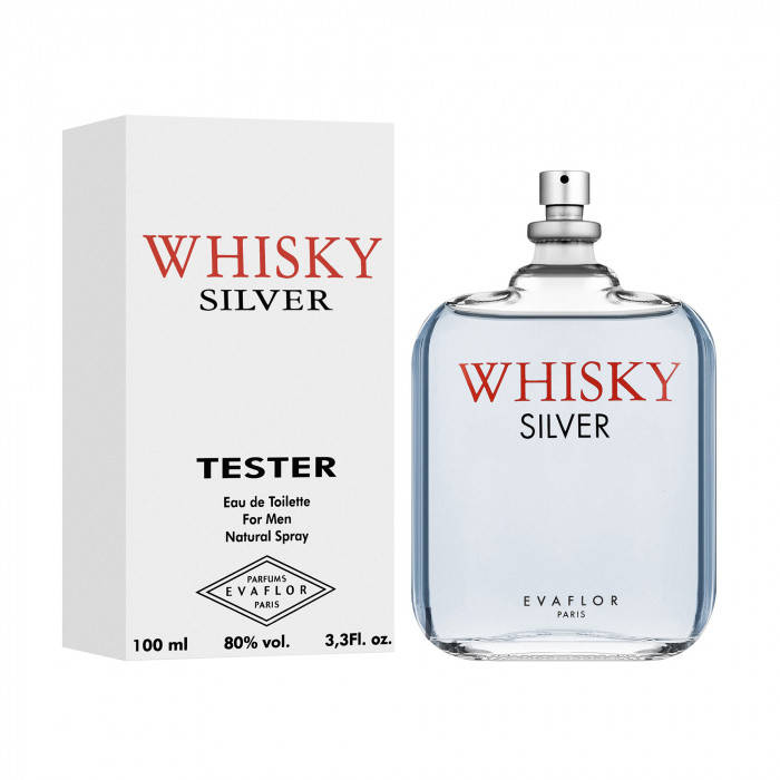 

Туалетная вода мужская Whisky Silver 100ml Тестер