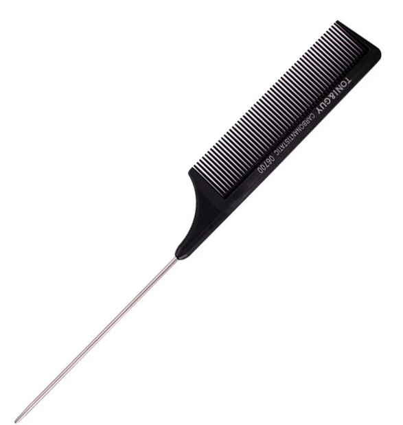 

Расчёска прямая TONI&GUY Carbon antistatic 106700, Черный