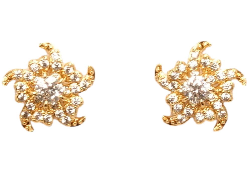 

Серьги Xuping Позолота 18K гвоздики "Декоративные звезды с цирконием"